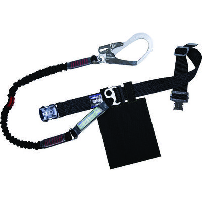 藤井電工 TSUYORON 胴ベルト型 ノビロン 黒 Mサイズ TB-NV-OT599-BLK-BK-M-BP 1本 163-6610（直送品）