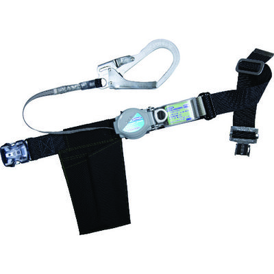 藤井電工 TSUYORON ツーウェイリトラ 黒 Lサイズ TB-TRN-OT599-BLK-L-BP 1本 163-5036（直送品）