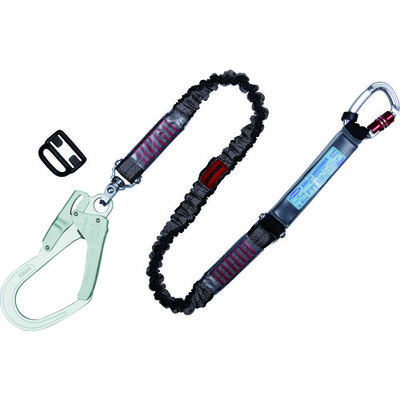 TSUYORON フルハーネス用ランヤード シングルランヤード 伸縮式ノビロン(SL) THL-NV93SV-21KS-SL-R23-BP（直送品）