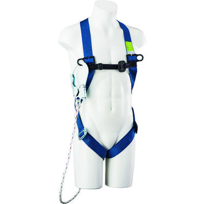 サンコー タイタン ワーカーズハーネス ブルー S(墜落制止用器具) WKSN-10B-HB-S 1本 160-5558（直送品）