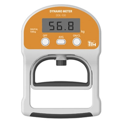 ツツミ デジタル握力計 シルバー+オレンジ 24-7284-00 1台（直送品）