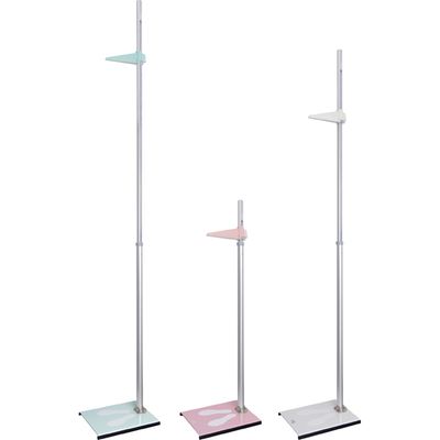 ツツミ 身長計（デラックス型）二段伸縮式 ミント 24-7989-0002（直送品）
