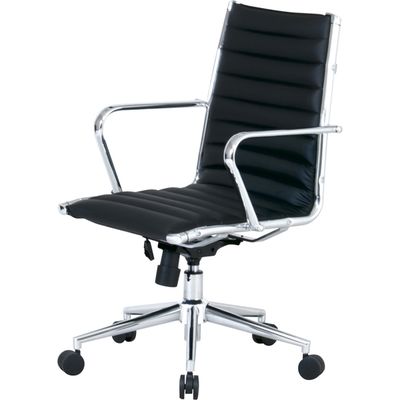 【軒先渡し】ニシキ工業 ドクターチェア ブラック 24-7833-00 1台（直送品）