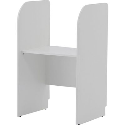 【軒先渡し】松吉医科器械 採血テーブル ホワイト 24-7554-00 1台（直送品）