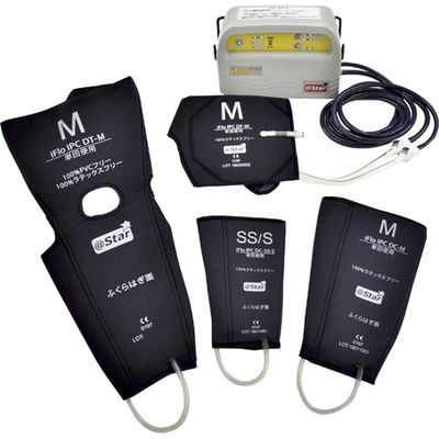 スター・プロダクト アイフローIPC用ガーメント ブラック 24-3380-12 1箱(5ペア入)（直送品）