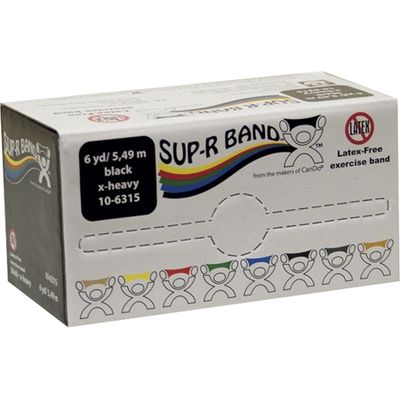 タイガー医療器 スーパーバンド（黒色：強） 黒色 24-7468-04 1セット（5箱）（直送品）