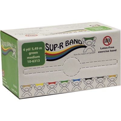 タイガー医療器 スーパーバンド(緑色:中) 緑色 24-7468-02 1セット(5箱)（直送品）