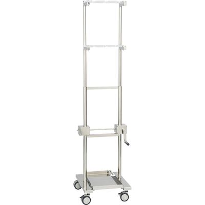 【軒先渡し】松吉医科器械 昇降式ファイバースコープスタンド シルバー 24-7527-00 1台（直送品）