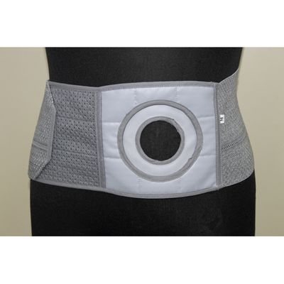 ミムロ 変えるくんストーマベルト グレー+ホワイト 24-7493-0004（直送品）