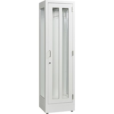 【軒先渡し】松吉医科器械 マイスコカテーテル収納庫(15本掛) 24-7529-00 1台（直送品）