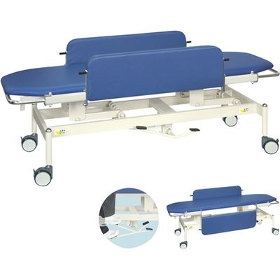 【軒先渡し】高田ベッド 油圧ストレッチャー100 ビニルレザー茶 24-7164-0004 1台（直送品）