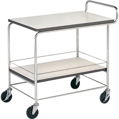 燕物産 ステンレスワゴン アイボリー+シルバー 24-7167-00（直送品）