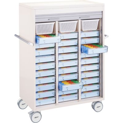 マイスコシャッター付与薬カート20床 24-7795-00 松吉医科器械（直送品）