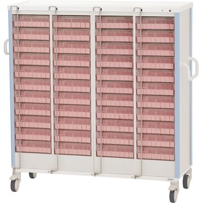 ケルン 与薬カート（1Week・44床用） ライトブルー 24-7865-0701（直送品）