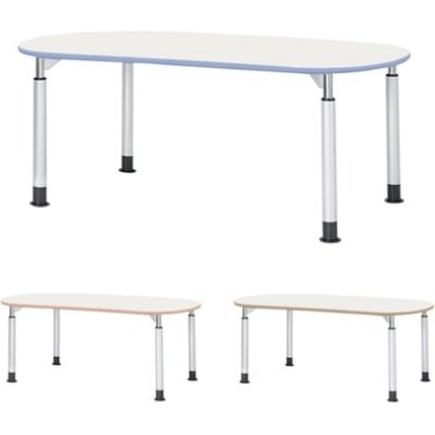 【軒先渡し】ニシキ工業 昇降式ナーステーブル ベージュ 24-7218-0003 1台（直送品）