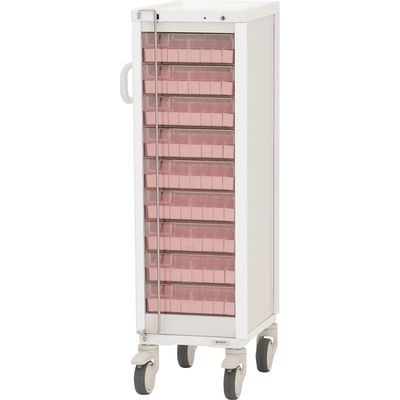 ケルン 与薬カート（1Week・9床用） ホワイト 24-7865-0004（直送品）