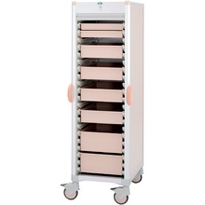 【軒先渡し】サカセ化学工業 材料搬送カート ブルー 24-7157-0002 1台（直送品）