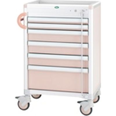 【軒先渡し】サカセ化学工業 麻酔カート トレー:透明 24-8018-0003 1台（直送品）