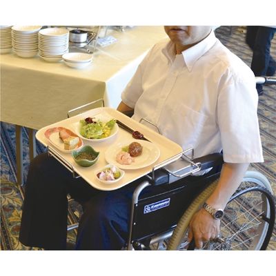 シンドー 車いす用バイキングトレーホルダー 24-8054-00（直送品）