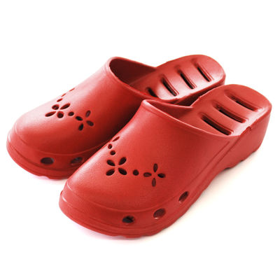 ティティメディカル 入浴介助用サンダル レッド 24-7677-0001 1セット(5足)　サンダル　医療用　ナース（直送品）