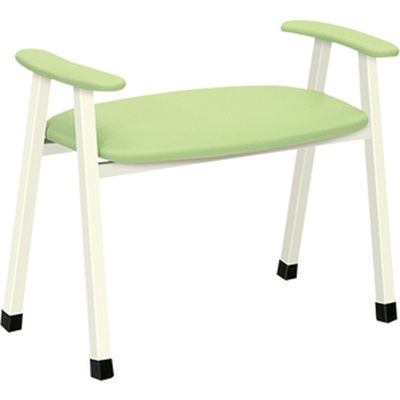 【軒先渡し】高田ベッド スタンドチェアー ビニルレザーイエロー 24-7720-0008 1台（直送品）