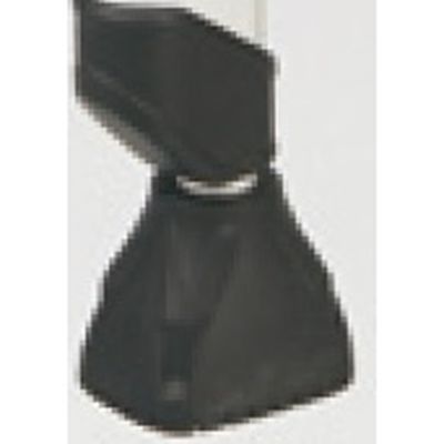 ユニバーサル松葉杖用交換用足ゴム ブラック 24-7478-10 1セット（5個入） 松吉医科器械　　マツヨシカタログ（直送品）