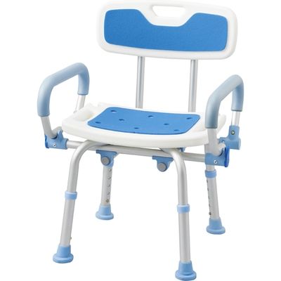 肘掛跳ね上げ式シャワーベンチ 24-7886-00 松吉医科器械　　マツヨシカタログ（直送品）