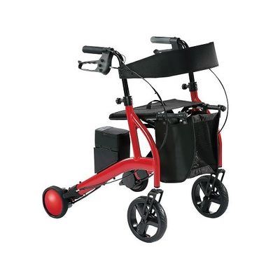 RT.ワークス 自動制御機能付き歩行器 ロボットアシストウォーカーRT.2 レッド RT2-01RD 1台 7-5244-01（直送品）