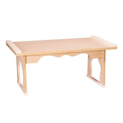 ジャパン唐和 枕机(木目プリント) 一段600タイプ 7-5808-01 1台（直送品）