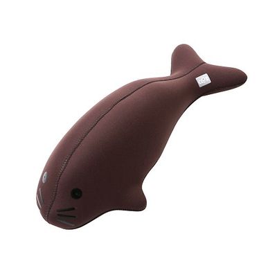 ヘルメット潜水 クロッツ湯たんぽ アザラシ ブラウン HY-616-BR 1個 7-2140-11（直送品）