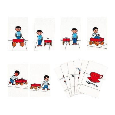 プラス 空間位置関係カード 30枚 M14-161 1セット(30枚) 7-5679-01（直送品）