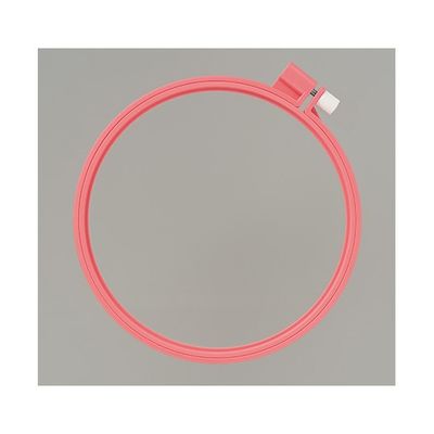 クロバー カラフル刺しゅう枠 コーラル (15cm) 57266 1個 62-4088-27（直送品）