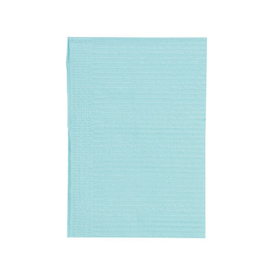 Ciメディカル 紙エプロン(3層片面防水・エンボス加工タイプ) 500枚入 ブルー 04794 1箱(500枚) 8-7733-11（直送品）