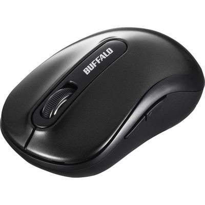 バッファロー 無線 5ボタン BlueLEDマウス ブラック BSMBW310BK 1台（直送品）