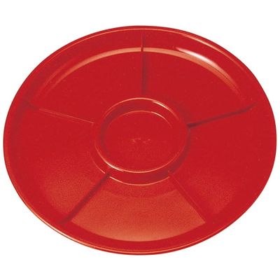 ニシキ オードブル（42）本体 赤 2370420400 60枚（10×6）（直送品）