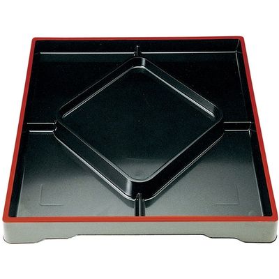 ニシキ みやび（40）赤フチ フタ付 2355402050 20組（5×4）（直送品）