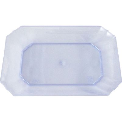 ニシキ 有明（中）本体 透明ブルー 2165800150 100枚（10×10）（直送品）