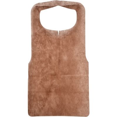 メディテックジャパン エプロン（A）平 ブラウン 00635666 1200枚(50×24)（直送品）