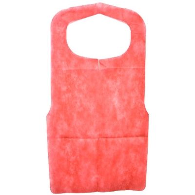 メディテックジャパン エプロン（A）平 ワインレッド 00635668 1200枚（50×24）（直送品）