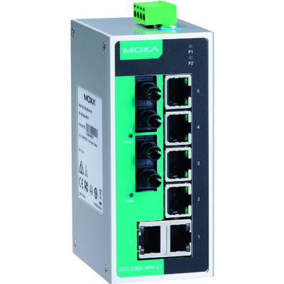 アイ・ビー・エス・ジャパン MOXA EDSー208A 1台(1個) 168-8056（直送品）