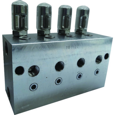 広和 KWK 潤滑装置 デュアルライン用分配弁 KW-38 1台 160-9626（直送品）