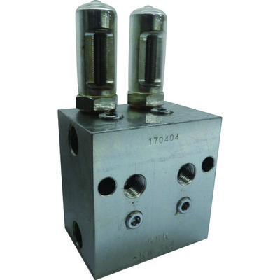 広和 KWK 潤滑装置 デュアルライン用分配弁 KW-54 1台 160-9634（直送品）