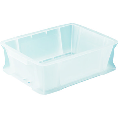 三甲 サンコー ボックス型コンテナー 202129 サンボックス#20E透明 SK-20E-TM 1個 152-3566（直送品）