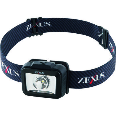 冨士灯器 ZEXUS LED ヘッドライト ZXー160 明るさ230lm 約4(強)/約50(弱)h 1個 160-6414（直送品）