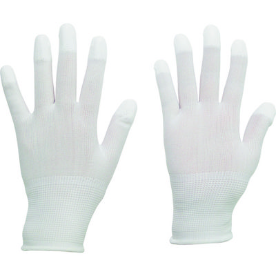 ミドリ安全 ポリエステル手袋 (指先コート) SPUー131N S 10双入 SPU-131N-S 1袋(10双) 137-2347（直送品）