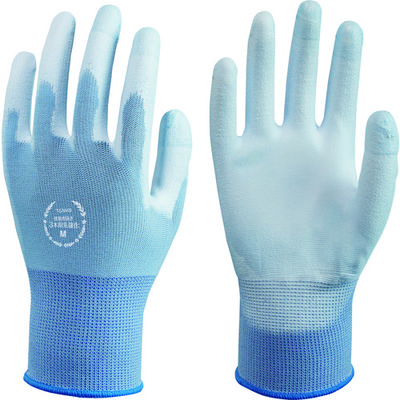 東和コーポレーション トワロン まとめ買い ウレタン背抜き手袋 快適背抜き3本指先強化 M (3双入) 858-M 1袋(3双)（直送品）