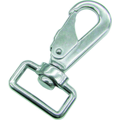 水本機械製作所 水本 ステンレス スイベルベルトスナップ 線径5mm 長さ80mm (1袋入) B-2758 1個 167-8395（直送品）