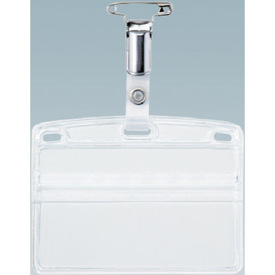 オープン工業 OP タッグ名札 金属クリップ両用 特大サイズ (10枚入) NT-7 1袋(10枚) 857-6059（直送品）