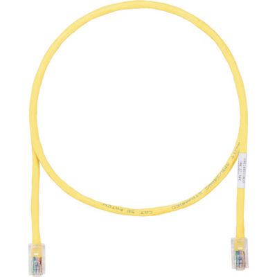 パンドウイットコーポレーション PANDUIT カテゴリ5EUTPパッチコード 3m 黄 UTPCH3MYLY 1本 818-0772（直送品）