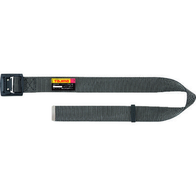 TJMデザイン タジマ 胴ベルト アルミワンフィンガー黒バックルドット柄 ドット白 Mサイズ BAM125-DWH 1個 168-0039（直送品）